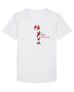 Candy Stick Tricou mânecă scurtă guler larg Bărbat Skater