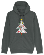 Christmas Tree Hanorac cu fermoar Unisex Connector