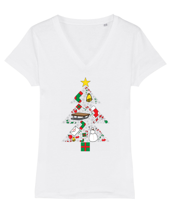Christmas Tree White