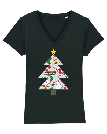 Christmas Tree Black