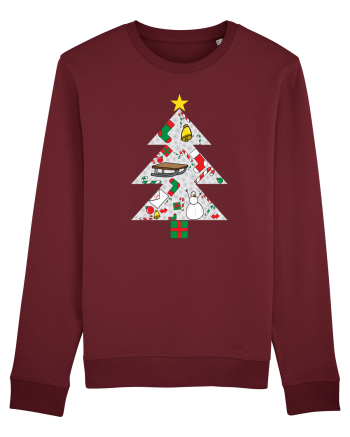 Christmas Tree Burgundy