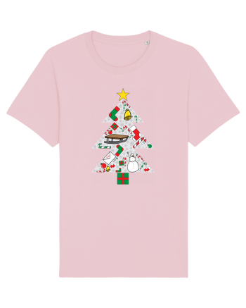 Christmas Tree Cotton Pink