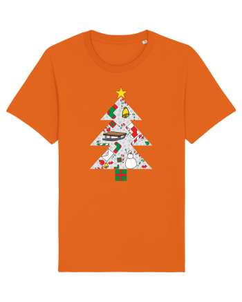 Christmas Tree Bright Orange