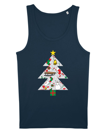 Christmas Tree Navy