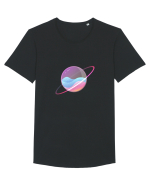 Liquid Saturn Tricou mânecă scurtă guler larg Bărbat Skater