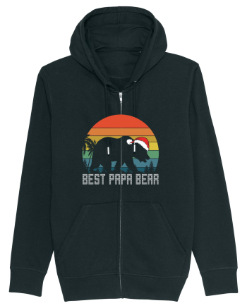 Best Papa Bear Christmas Black