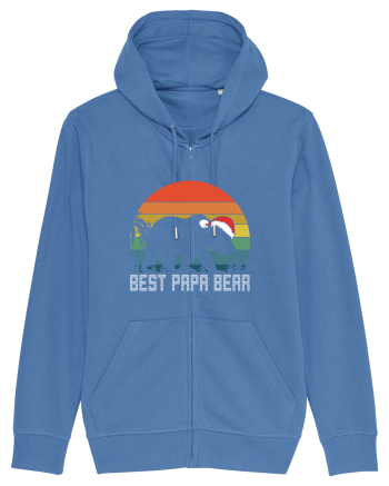 Best Papa Bear Christmas Bright Blue