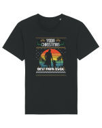 Best Papa Ever Yoda Christmas Tricou mânecă scurtă Unisex Rocker