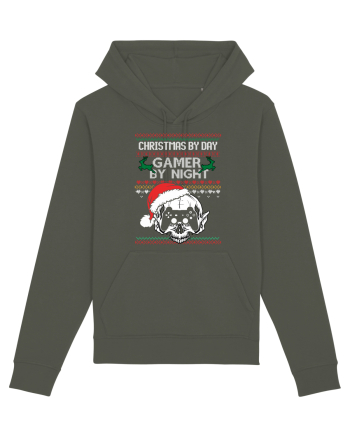 Christmas By Day Gamer By Night Khaki