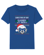 Christmas By Day Gamer By Night Tricou mânecă scurtă  Copii Mini Creator