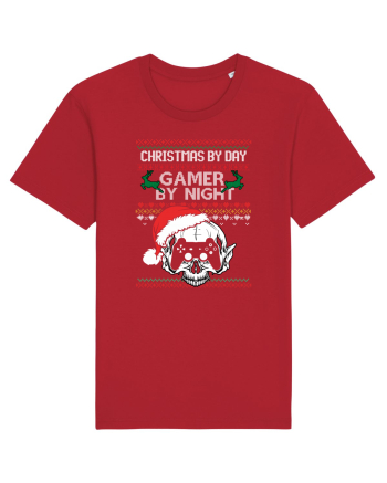 Christmas By Day Gamer By Night Red