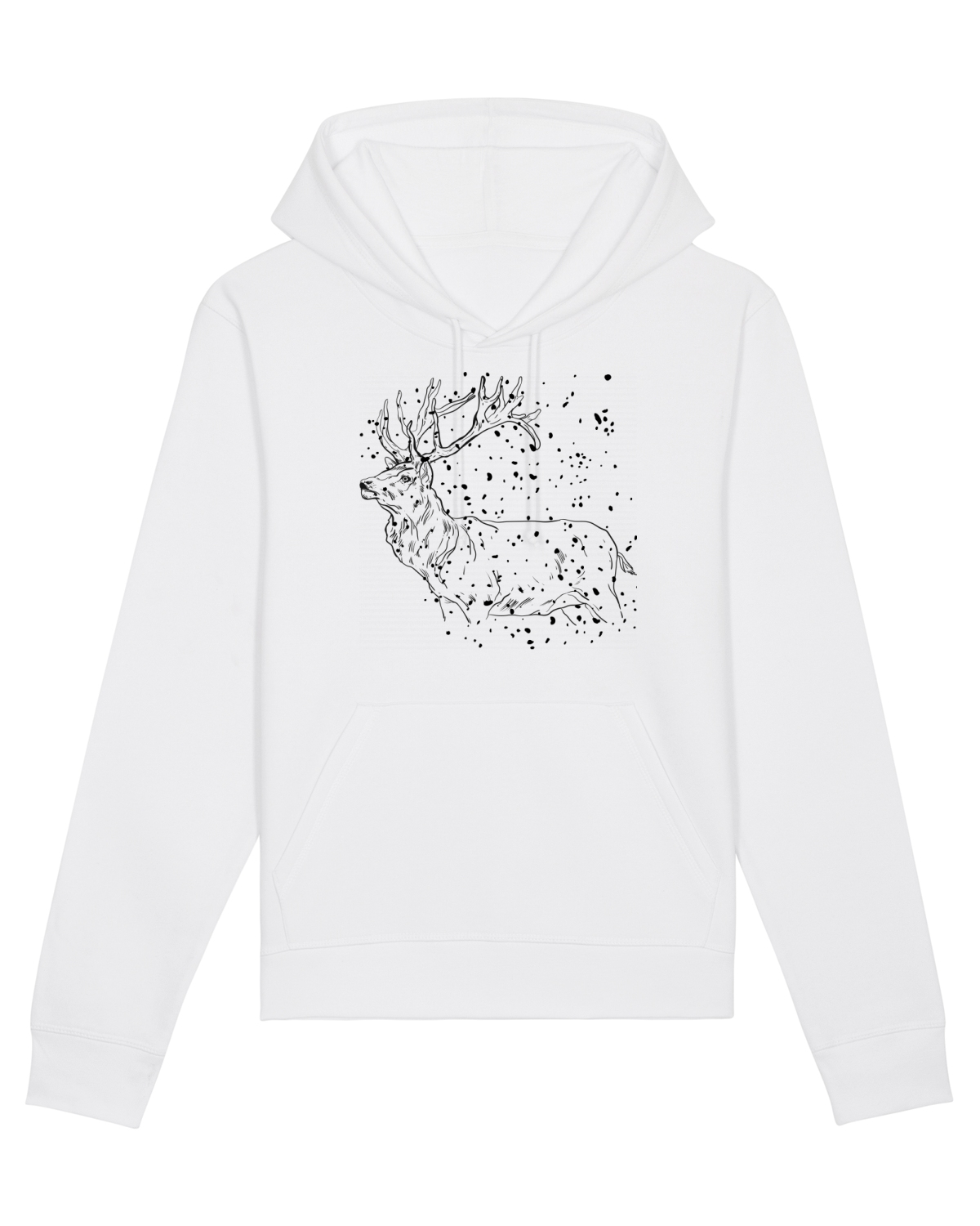 Hanorac Unisex Drummer White