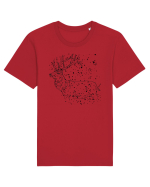 Cerb  Tricou mânecă scurtă Unisex Rocker