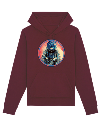 Retro Astronaut  Burgundy