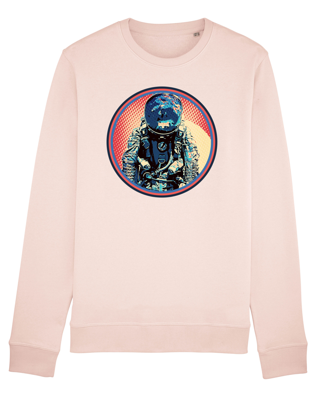 Bluză mânecă lungă Unisex Rise Candy Pink