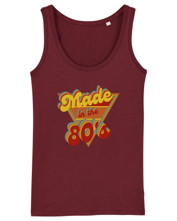 Made In The 80'S Burgundy