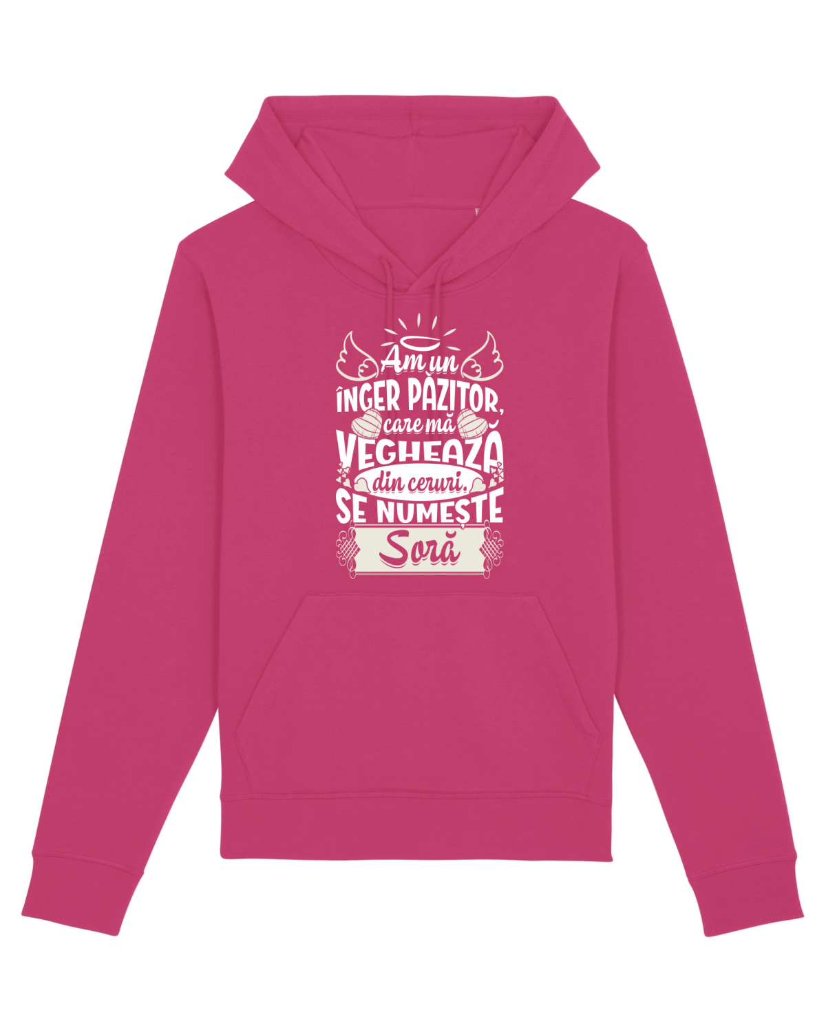 Hanorac Unisex Drummer Raspberry