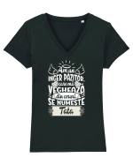 In memoriam tata Tricou mânecă scurtă guler V Damă Evoker