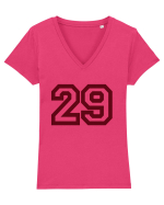 Jucator Numarul 29 Tricou mânecă scurtă guler V Damă Evoker