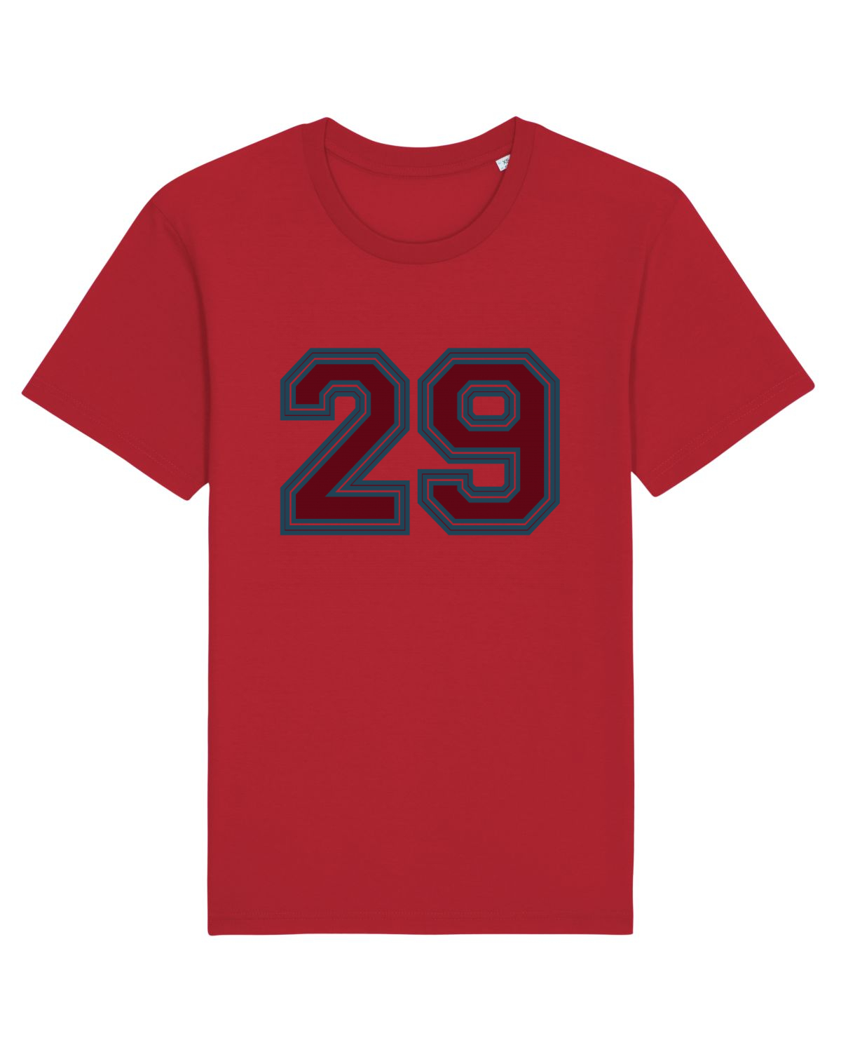 Tricou mânecă scurtă Unisex Rocker Red
