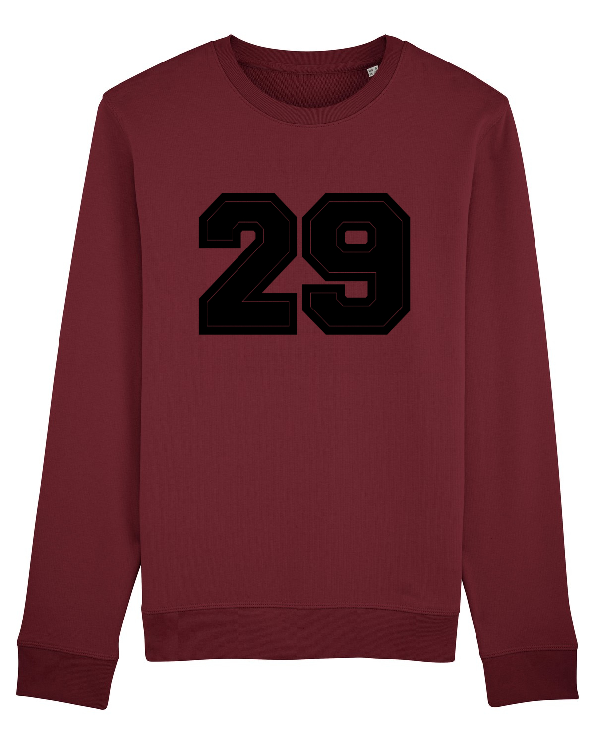Bluză mânecă lungă Unisex Rise Burgundy