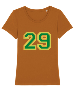 Jucator Numarul 29 Tricou mânecă scurtă guler larg fitted Damă Expresser