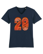 Jucator Basketball Numarul 29 Tricou mânecă scurtă guler V Bărbat Presenter