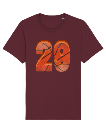 Jucator Basketball Numarul 29 Burgundy