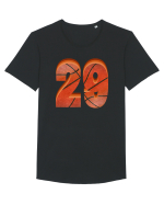 Jucator Basketball Numarul 29 Tricou mânecă scurtă guler larg Bărbat Skater