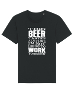 BEER Tricou mânecă scurtă Unisex Rocker