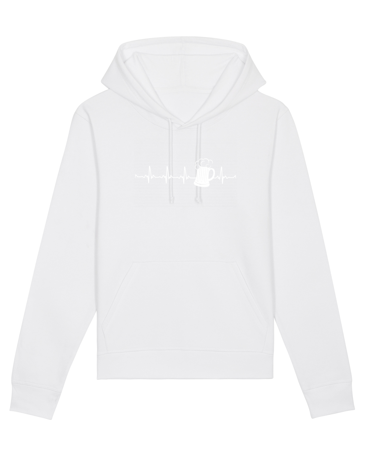 Hanorac Unisex Drummer White