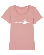 BERE Tricou mânecă scurtă guler larg fitted Damă Expresser