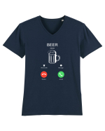 BEER Tricou mânecă scurtă guler V Bărbat Presenter