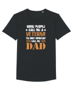 DAD Tricou mânecă scurtă guler larg Bărbat Skater