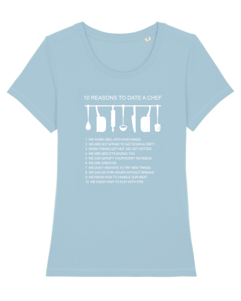 DATE A CHEF Sky Blue