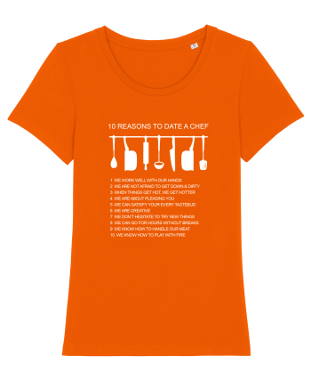 DATE A CHEF Bright Orange