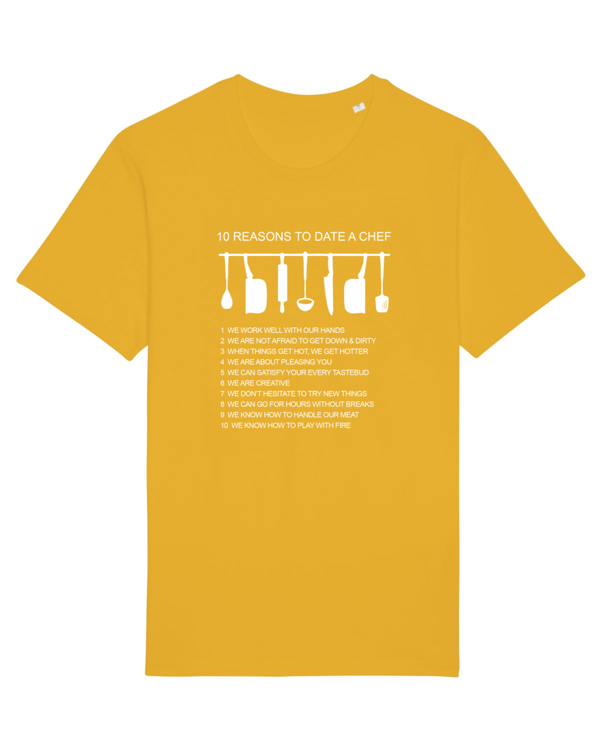 Tricou mânecă scurtă Unisex Rocker Spectra Yellow