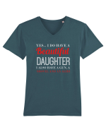 DAUGHTER Tricou mânecă scurtă guler V Bărbat Presenter