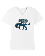 AZUR DRAGON Tricou mânecă scurtă guler V Bărbat Presenter