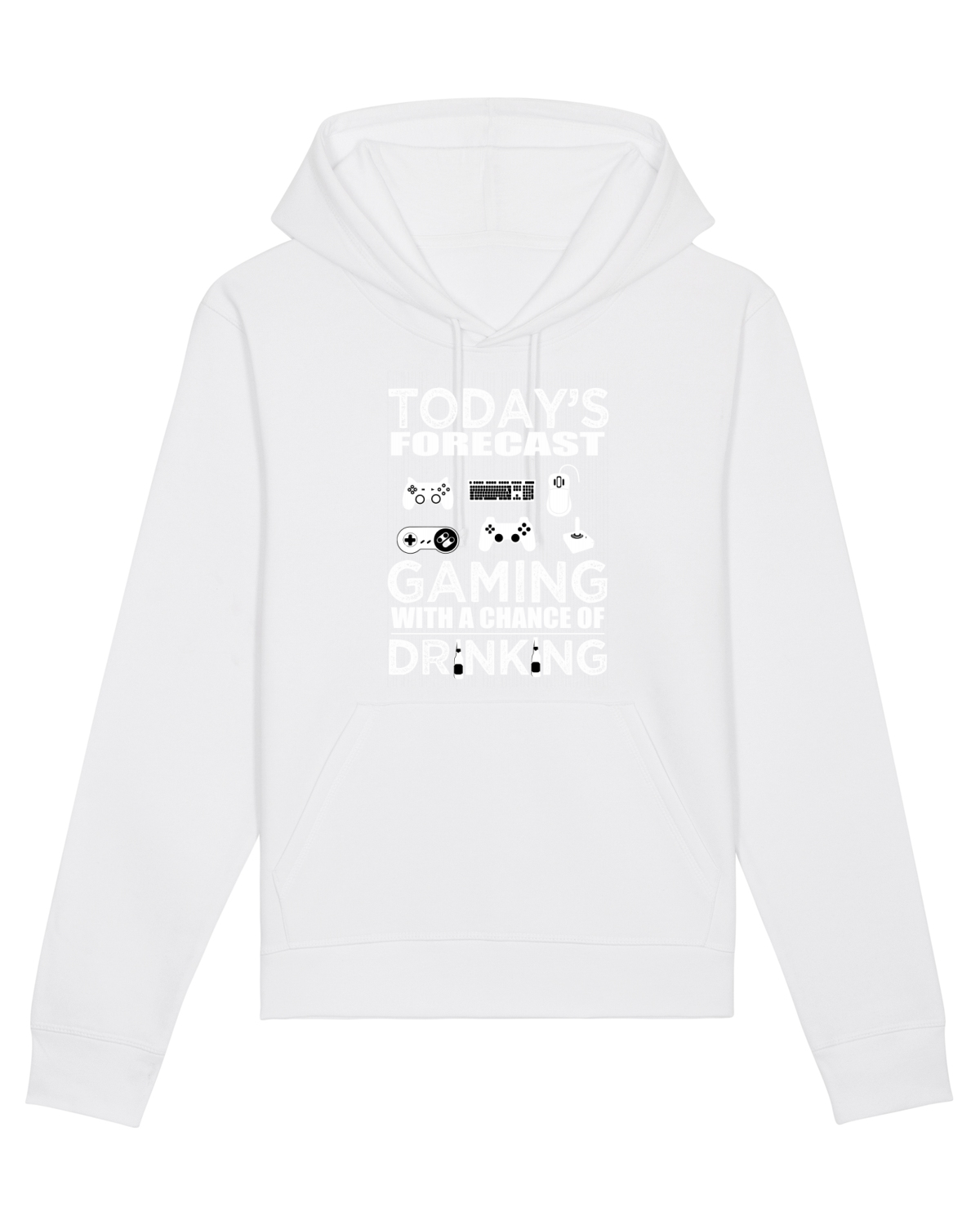 Hanorac Unisex Drummer White