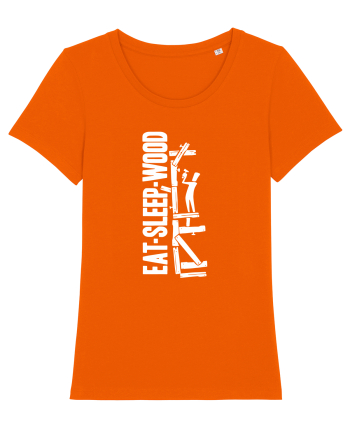 WOOD Bright Orange
