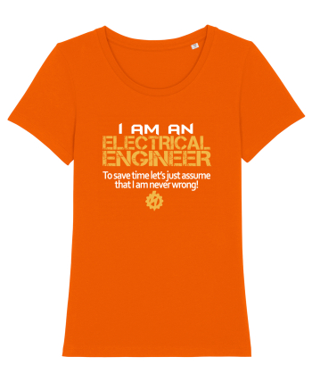 ELECTRICAL ENGINEER Bright Orange