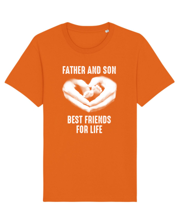 FATHER AND SON Bright Orange