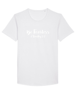 FEARLESS Tricou mânecă scurtă guler larg Bărbat Skater