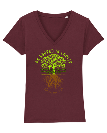Rooted in Christ Burgundy