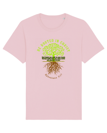Rooted in Christ Cotton Pink