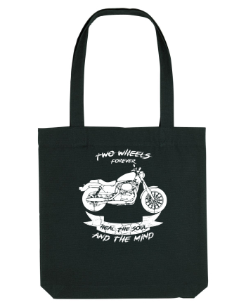 Two Wheels Forever Black