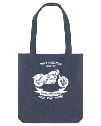 Two Wheels Forever Midnight Blue