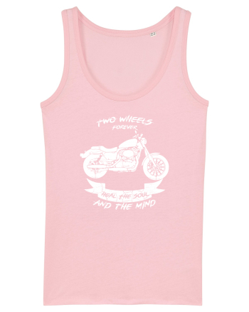 Two Wheels Forever Cotton Pink