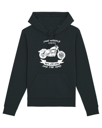 Two Wheels Forever Black